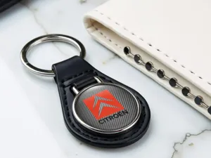 Citroen Cartera Llavero Cuero Robusto Diseño Pro Limitado